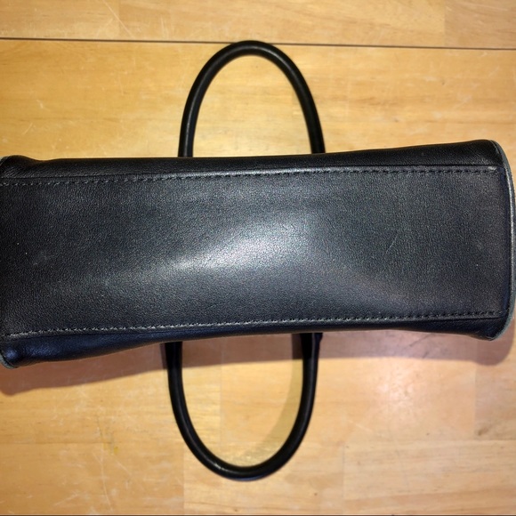 Coach Signature small tote Black and Tan - Picture 7 of 8